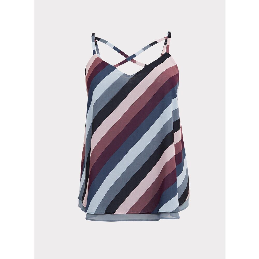 Torrid Sophie Chiffon Strappy Swing Cami